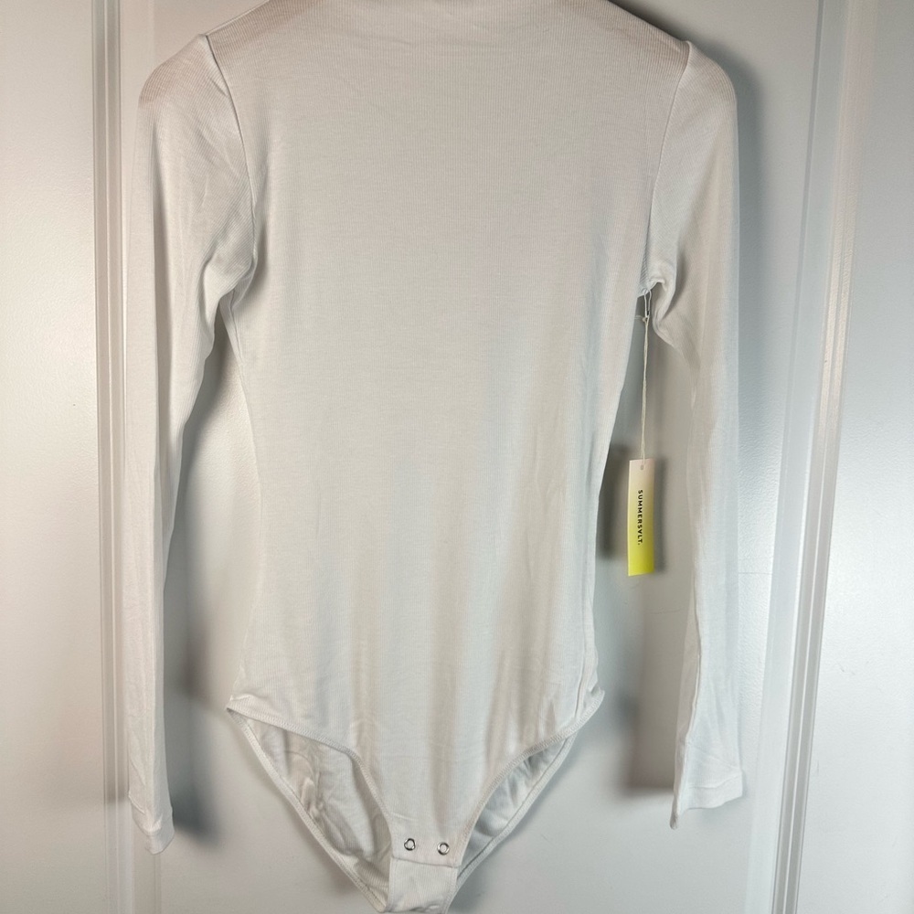 Summersalt White Long Sleeve Bodysuit - Picture 6 of 9
